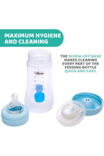 CHICCO | Perfect5 Bottle for Boys 2M+ - 240ML - Medium Flow - Silicone | 20223200040