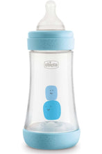 CHICCO | Perfect5 Bottle for Boys 2M+ - 240ML - Medium Flow - Silicone | 20223200040