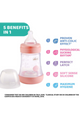 CHICCO | Perfect5 Bottle for Girls 0M+ - 150ML - Slow Flow - Silicone | 20211100040