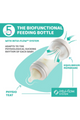 CHICCO | Perfect5 Bottle for Girls 2M+ - 240ML - Medium Flow - Silicone | 20223100040