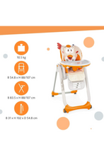 CHICCO | Polly 2 Start Highchair - Fancy Chicken | 79205960000