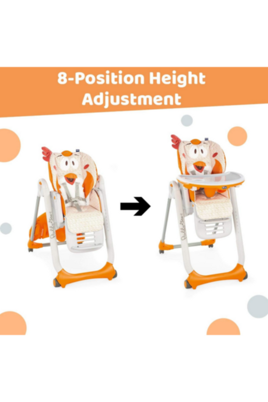 CHICCO | Polly 2 Start Highchair - Fancy Chicken | 79205960000