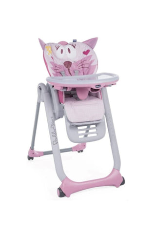 CHICCO | Polly 2 Start Highchair - Miss Pink | 5079205810000