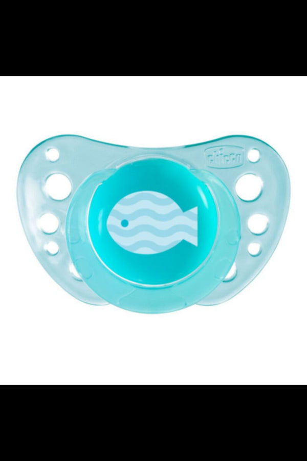 CHICCO | Silicone Soother Physio Air Blue 6-16M - 2PCS | 75032210000