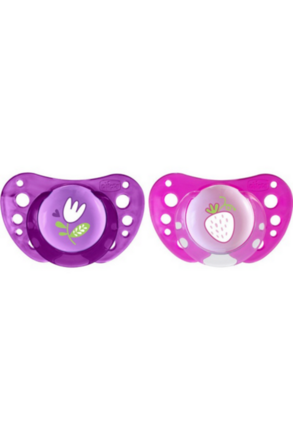 CHICCO | Silicone Soother Physio Air Pink 16-36M - 2PCS | 75034110000