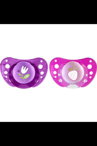 CHICCO | Silicone Soother Physio Air Pink 16-36M - 2PCS | 75034110000