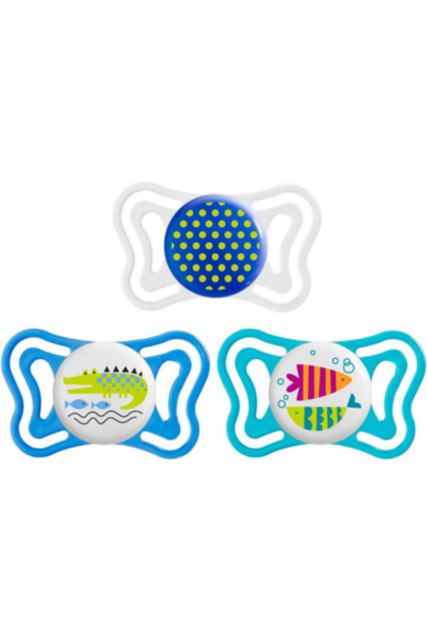 CHICCO | Silicone Soother Physio Light Boy 16-36M - 2PCS | 71035210000
