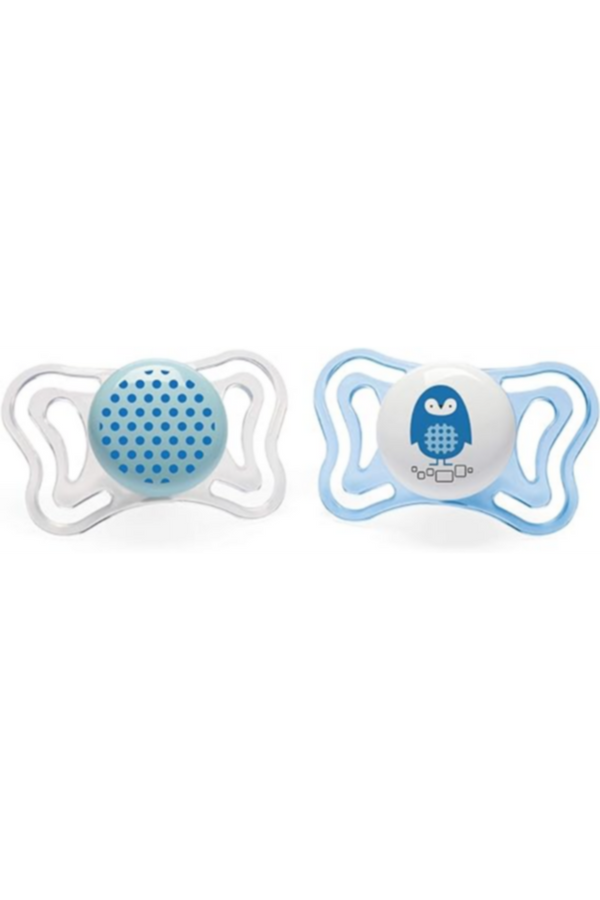 CHICCO | Silicone Soother Physio Light Boy 2-6M - 2PCS | 71031210000