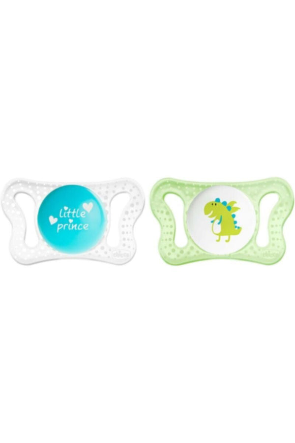 CHICCO | Silicone Soother Physio Micro Blue 0-2M - 2PCS | 75121210000
