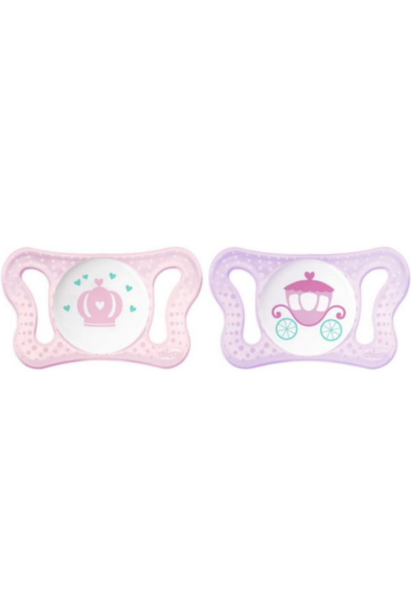 CHICCO | Silicone Soother Physio Micro Pink 0-2M - 2PCS | 75121110000