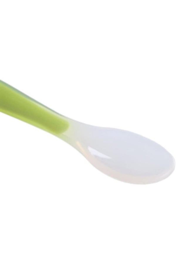 CHICCO | Soft Silicone Spoon 6M+ - Green | 6828510000