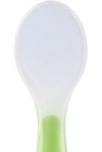 CHICCO | Soft Silicone Spoon 6M+ - Green | 6828510000