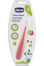 CHICCO | Soft Silicone Spoon 6M+ - Red | 6828710000