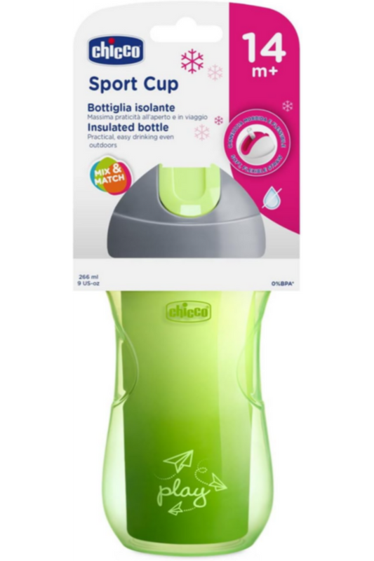 CHICCO | Sport Cup 14M + Neutral Pack 1 green cover | 6991300000
