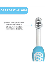 CHICCO | Toothbrush 6-36 Months - Light Blue | 6958200000