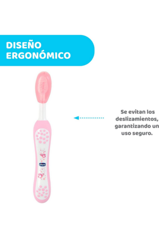 CHICCO | Toothbrush 6-36 Months - Pink | 6958100000