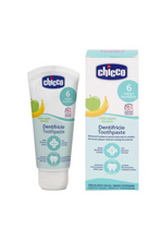 CHICCO | Toothpaste Apple-Banana 6M+ - 50ML - No Fluoride | 2320100000