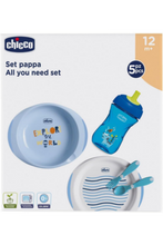 CHICCO | Weaning Set 12M+ - Blue - Boy | 16201200000