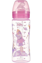 CHICCO | Well Being Colored Bottle For Girls 330ML - Fast Flow - Silicone | 28637100000