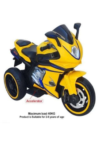 Children Electric Motorcycle 12V 3-7Yrs Yellow | 202