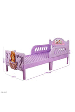 Children Plastic Toddler Bed Purple | 547