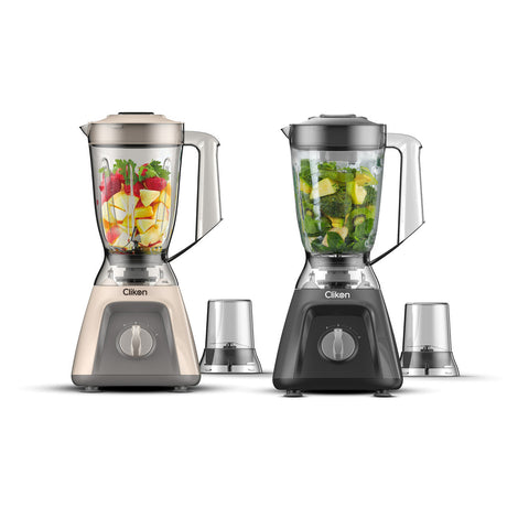 CLIKON | 2 In 1 Blender With Shock Proof Body 1.5L 600W | CK2683
