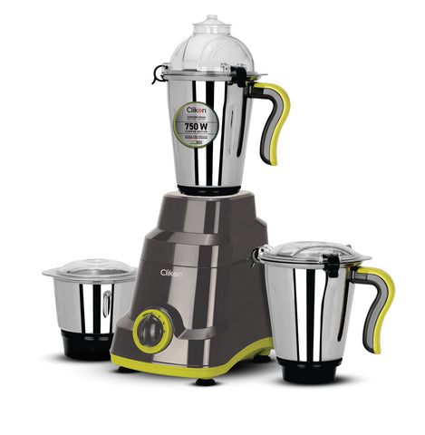 CLIKON | 3 In 1 Mixer Grinder With Cast Iron Jar 750W | CK2686