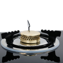 CLIKON | Triple Burner Glass Top Gas Stove | CK4279