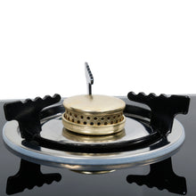 CLIKON | Triple Burner Glass Top Gas Stove | CK4279