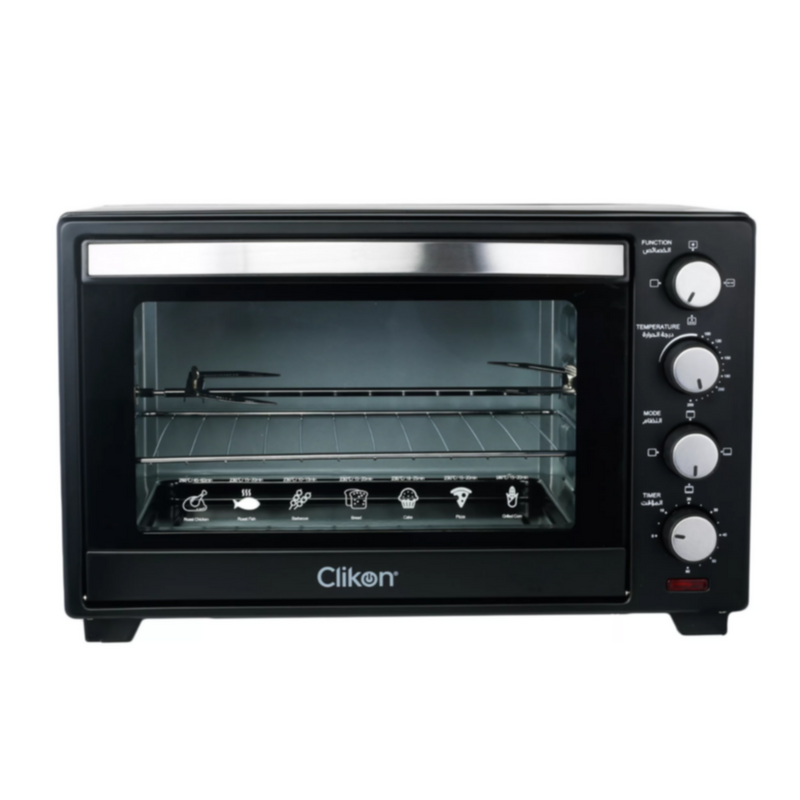 CLIKON | 30L Toaster Oven With Rotisserie & Convention | CK4312