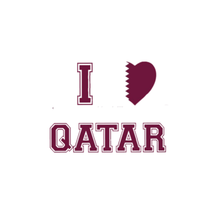 Qatar National Day I Love Qatar Classic T-Shirt White