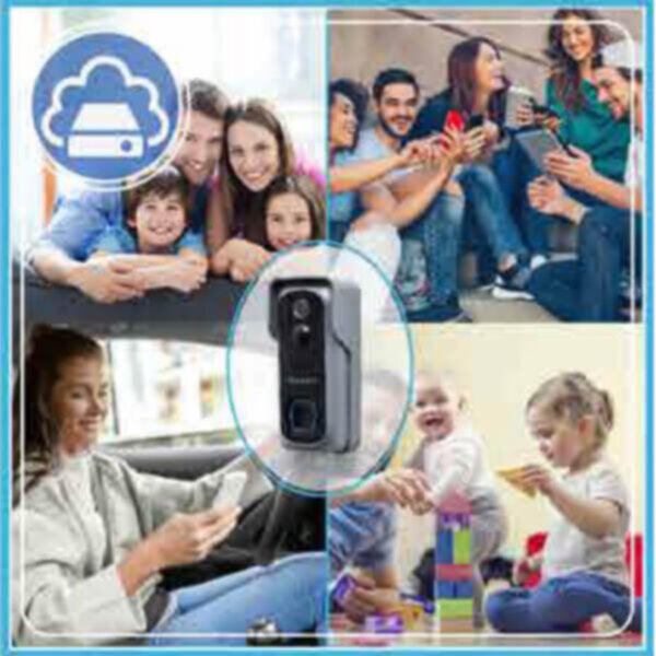 MARRATH | Smart Wi-Fi HD Video Doorbell with Chime | MSHA26