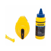 CLARKE | Chalk Reel Combination Set 30 Mtr 115Grm Blue Chalk with Retractable Self Locking Handle