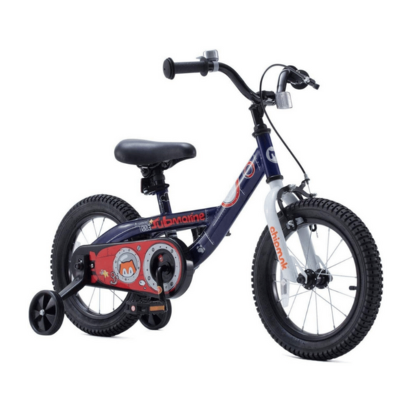 CHIPMUNK | Submarine 12" Children Bicycle Navy Blue | CM12-4NB