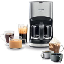 KENWOOD | 12-Cup Drip Coffee Maker Silver/Black 900W | CMM10.000BM