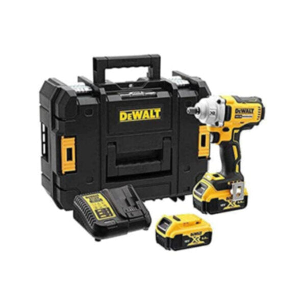 DEWALT | Compact High Torque Wrench 2 Battery 5.0 Ah + Charger - 450Nm 18V | DCF894P2-GB