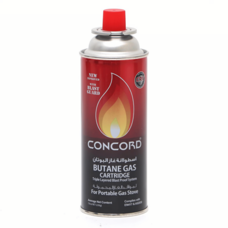 CONCORD | Butane Gas Cartridge 220grm