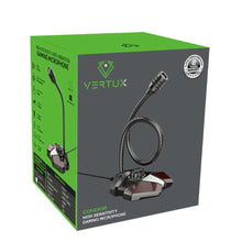 VERTUX | High Sensitivity Omni-Directional USB Gaming Microphone With Volume Control, Mute Button & 3.5MM Jack | CONDOR