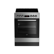 BEKO | Cooker Freestanding with 4 Ceramic Hobs Multi-functional 60x60cm 72Liters | FSM67320GXS