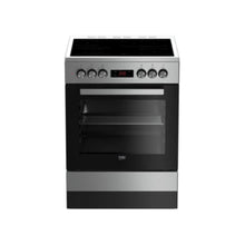 BEKO | Cooker Freestanding with 4 Ceramic Hobs Multi-functional 60x60cm 72Liters | FSM67320GXS