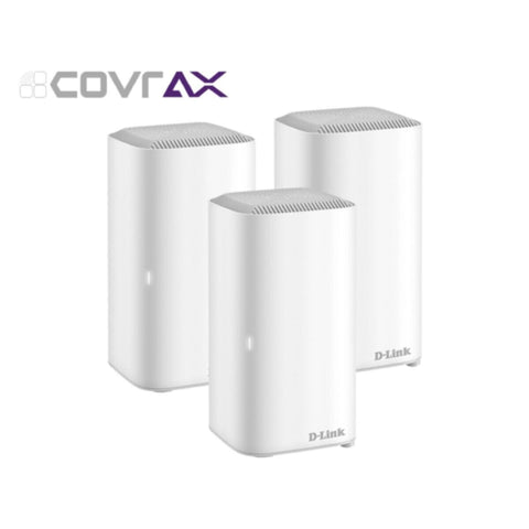 D-LINK | COVR AX1800 Whole Home Wi-Fi 6 Mesh System White | COVR-X1873