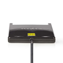 NEDIS | Smartcard Reader, USB 2.0 Black | CRDRU2SM2BK