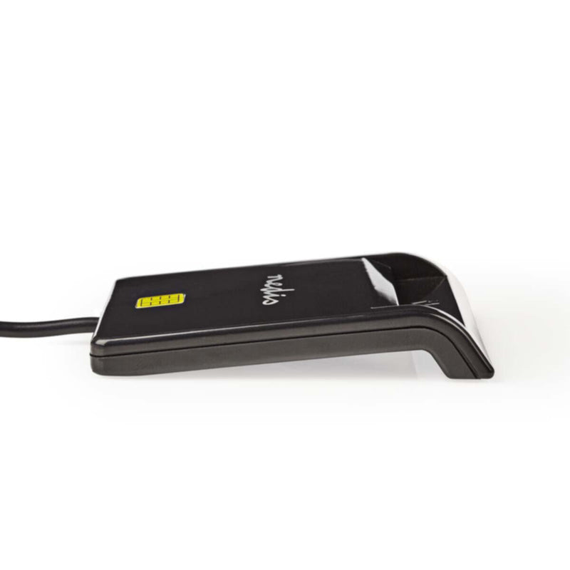 NEDIS | Smartcard Reader, USB 2.0 Black | CRDRU2SM2BK