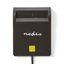 NEDIS | Smartcard Reader, USB 2.0 Black | CRDRU2SM2BK