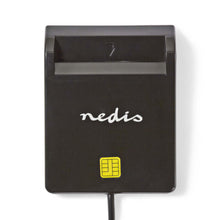 NEDIS | Smartcard Reader, USB 2.0 Black | CRDRU2SM2BK