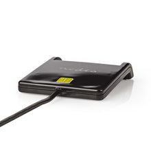 NEDIS | Smartcard Reader, USB 2.0 Black | CRDRU2SM2BK