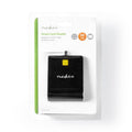 NEDIS | Smartcard Reader, USB 2.0 Black | CRDRU2SM2BK