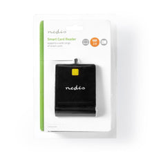 NEDIS | Smartcard Reader, USB 2.0 Black | CRDRU2SM2BK
