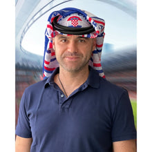 Croatia | Football fan head gear Arabic Style - Ghutra and Egal setÂ |Â OneÂ size