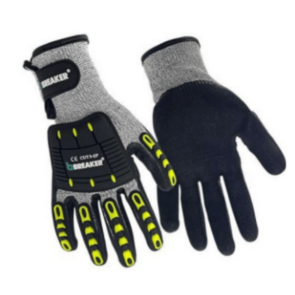 BREAKER | Cut Resistance Impact Gloves | CUT 5-EP